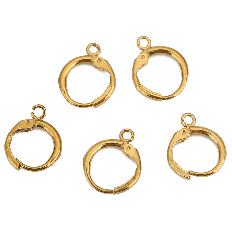 10 Buah 12Mm Kait Anting Hipoa - Jewelry Making Name ulasan dan harga