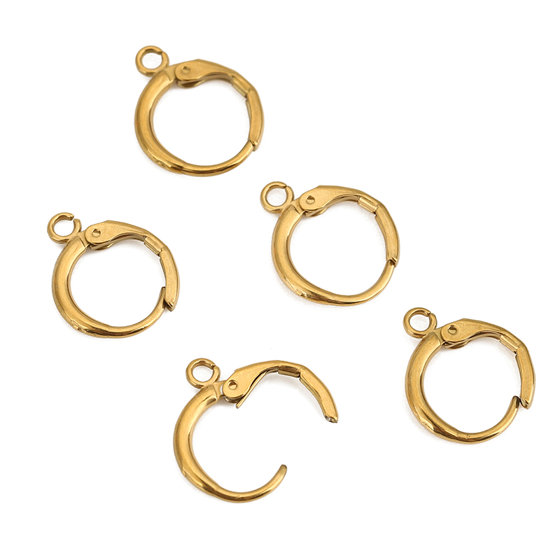 10 Buah 12Mm Kait Anting Hipoa - Jewelry Making Name ulasan dan harga