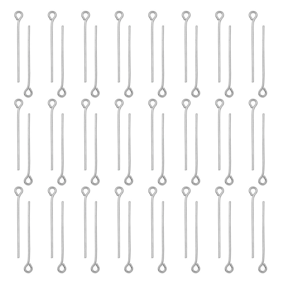 100 Buah/Lot Pin Mata Baja Tah - Jewelry Making Head Pins ulasan dan harga
