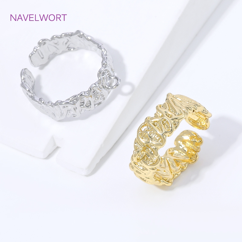 Cincin Terbuka Berlapis Emas 1 - Jewelry Making Ring Tool ulasan dan harga