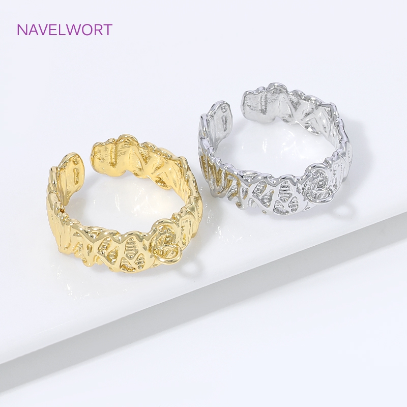 Cincin Terbuka Berlapis Emas 1 - Jewelry Making Ring Tool ulasan dan harga