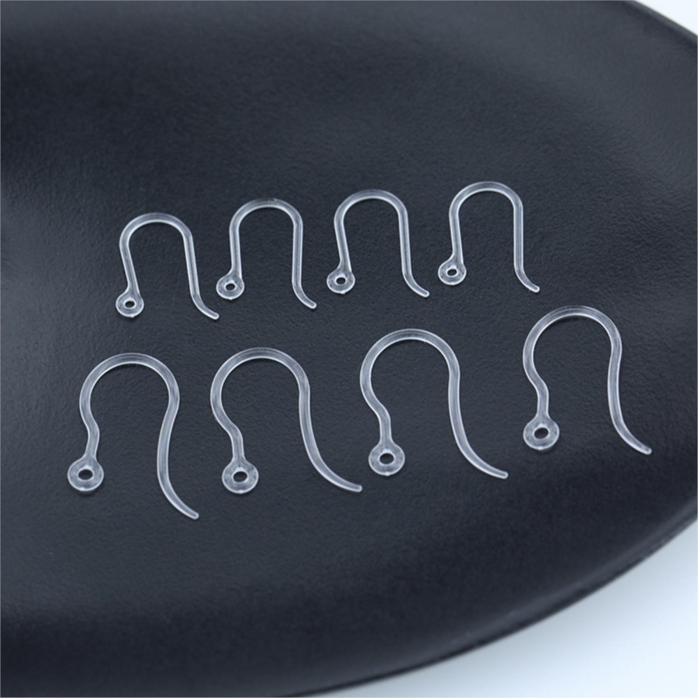 40 pcs Pengait Anting Plastik  - Jewelry Making With Resin ulasan dan harga
