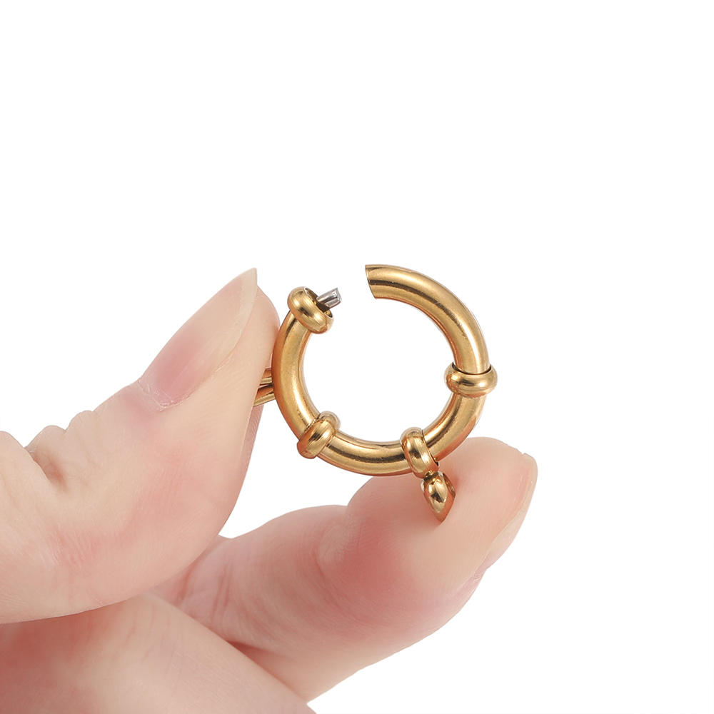 2 Buah Kait Gesper Pegas Bulat - Jewelry Making Name ulasan dan harga