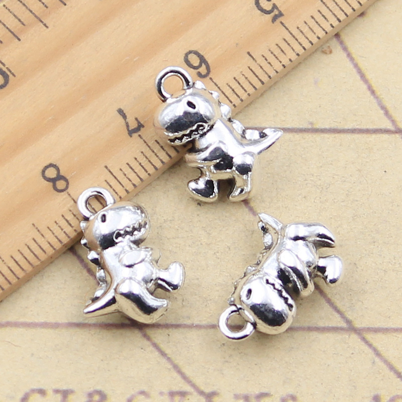 10 buah jimat dinosaurus bayi  - Jewelry Making 3 Year Old ulasan dan harga