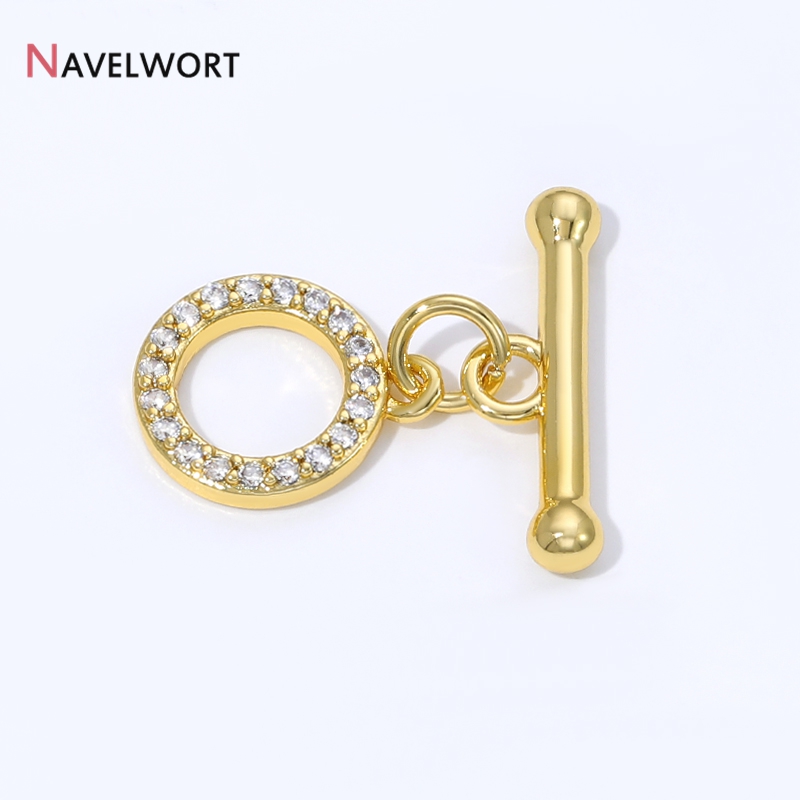 Konektor Kancing Emas 18K Lapi - Jewelry Making Name ulasan dan harga