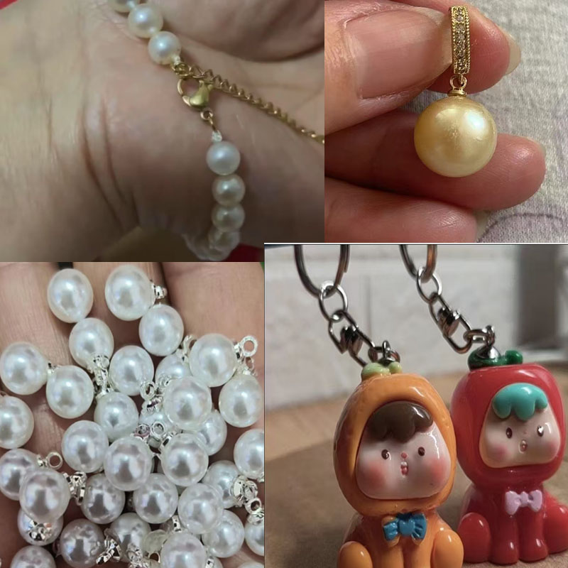 20Pcs 4/5/6/8/10mm Manik-Manik - Jewelry Making Beads ulasan dan harga