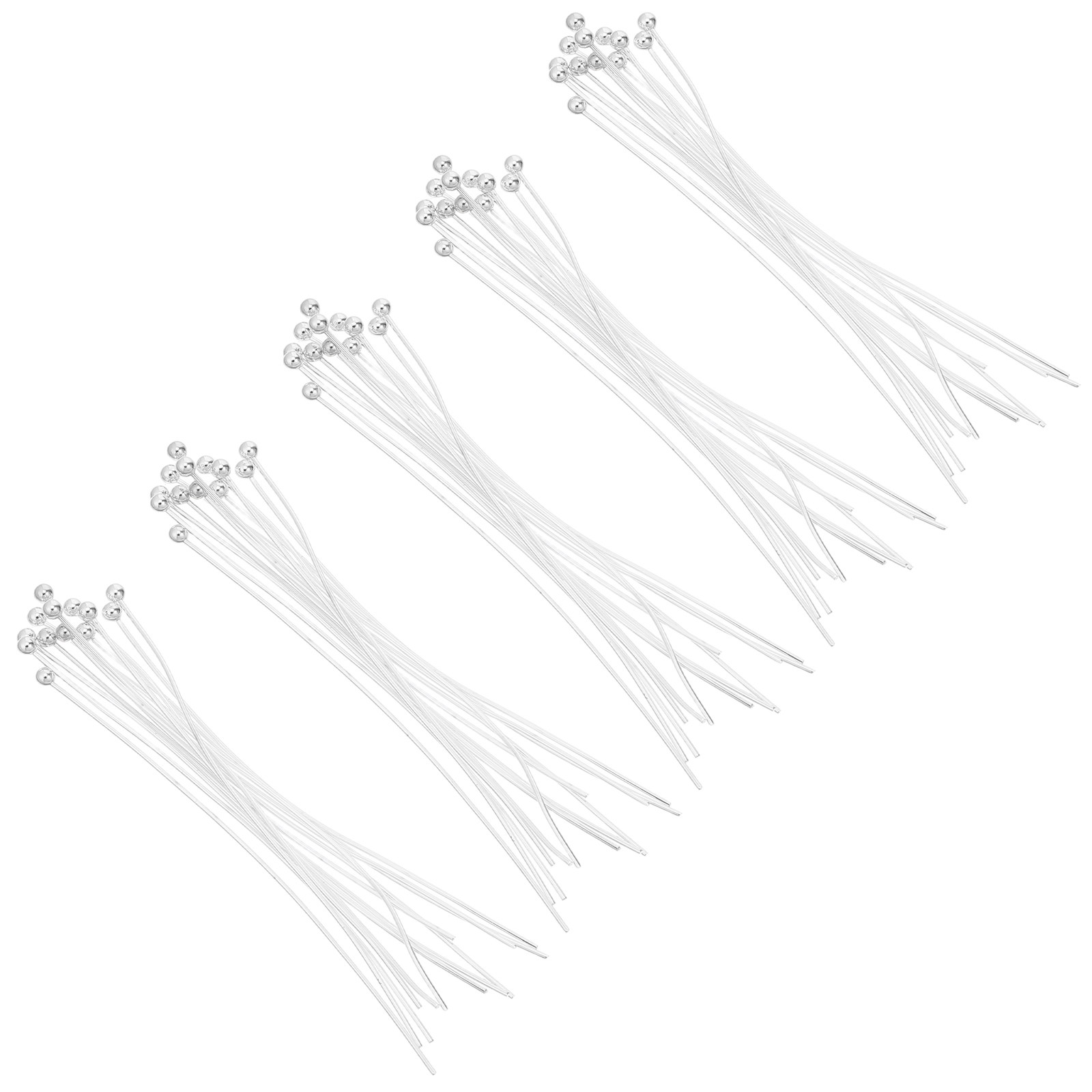 200Pcs Pin Kepala Bola Logam F - Jewelry Making Head Pins ulasan dan harga