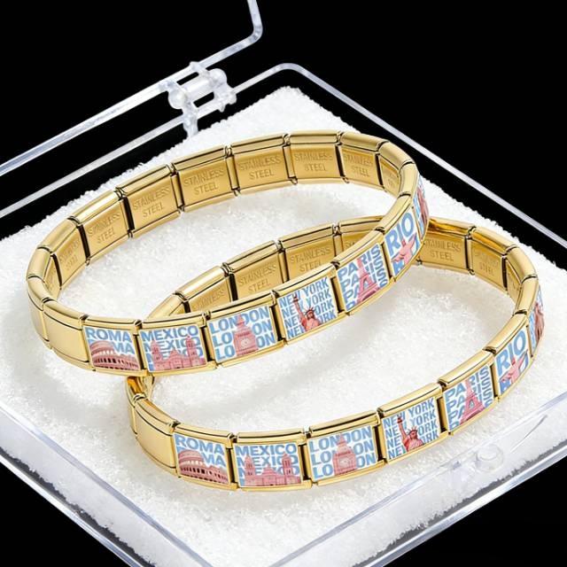 Gelang DIY Baja Tahan Karat Em - Jewelry Making Newcastle ulasan dan harga