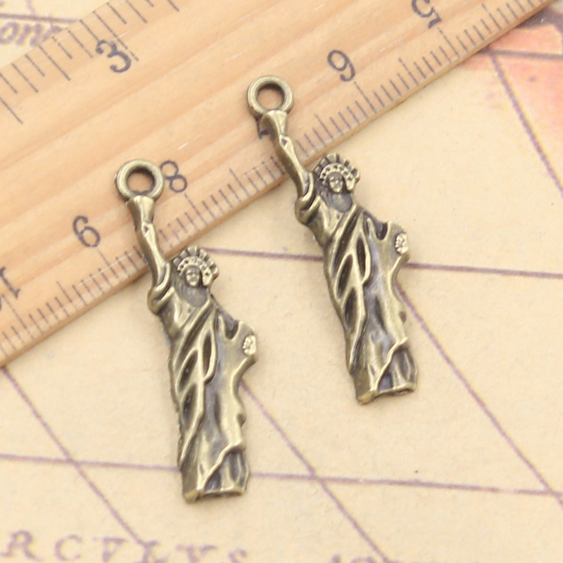 20 Buah Hiasan Patung Liberty  - Jewelry Making New York ulasan dan harga