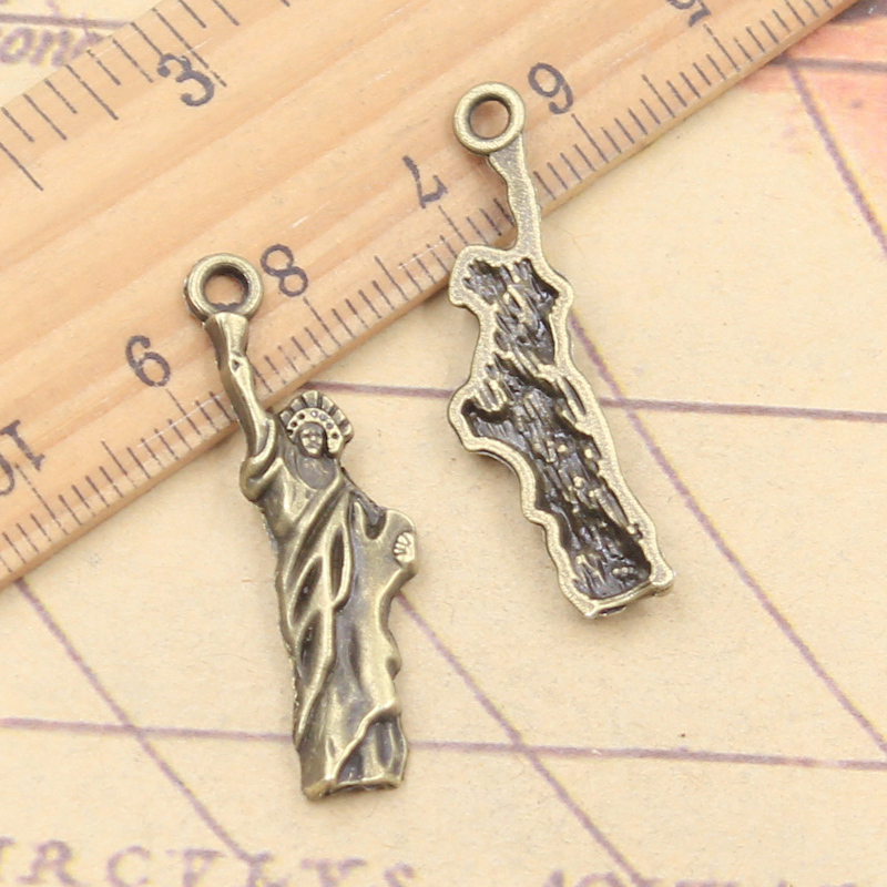 20 Buah Hiasan Patung Liberty  - Jewelry Making New York ulasan dan harga